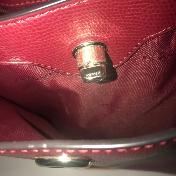 Coach Large Tote 36554 red. Leather - Picture 4 of 14